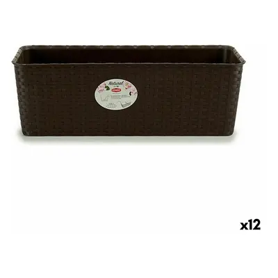 Planter Stefanplast Plastic 18 x 16 x 48,5 cm (12 Units)