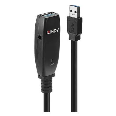 USB Cable LINDY 43322 Black 15 m