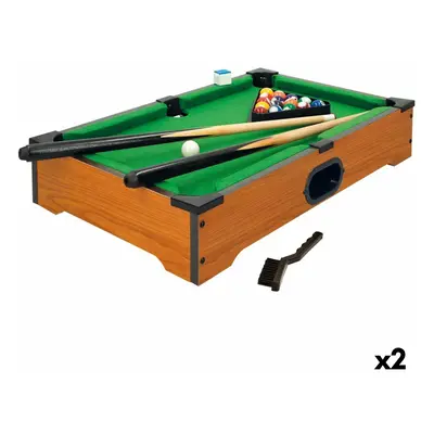 Tabletop Billiards Colorbaby 51 x 9 x 31 cm (2 Units)