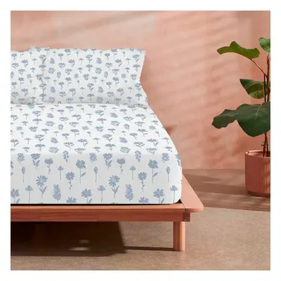 Fitted bottom sheet Kids&Cotton Arona Multicolor Single 105 x 200 cm