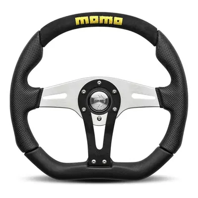 Racing Steering Wheel MOMO TREK Black Ø 35 cm