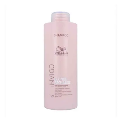 Shampoo for Blonde or Graying Hair Invigo Blonde Recharge Wella 6394 (1000 ml)