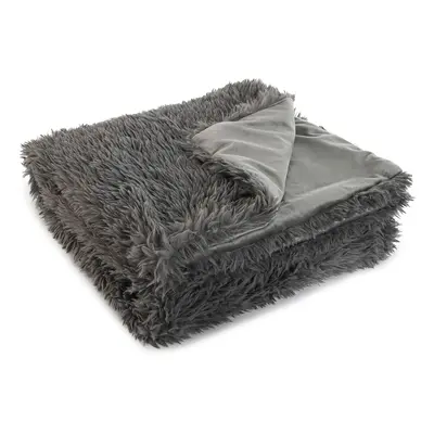 Blanket Home ESPRIT Gray 130 x 170 cm