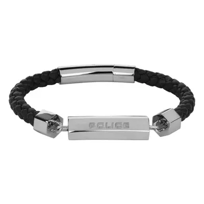 Men's Bracelet Police Leather 19 cm