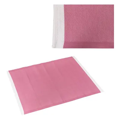 Outdoor rug Andros Pink White polypropylene