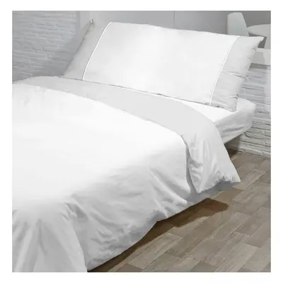 Duvet cover set Hosteline MONACO NORDICO White Super king 260 x 240 cm 4 Pieces