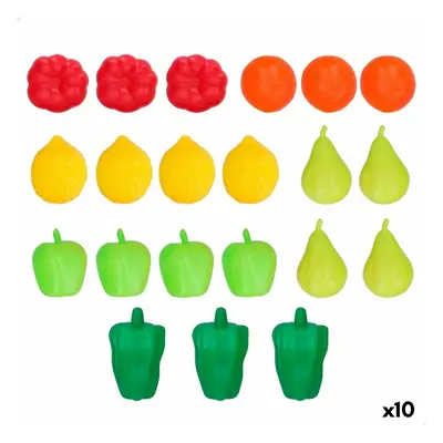 Toy Food Set Colorbaby 21 Pieces (10 Units)