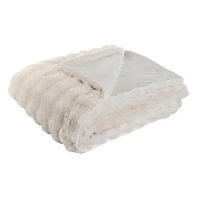 Blanket Home ESPRIT Beige 220 x 240 x 1 cm