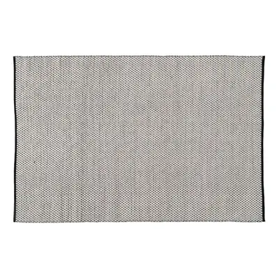 Carpet White Black 200 x 300 x 1 cm