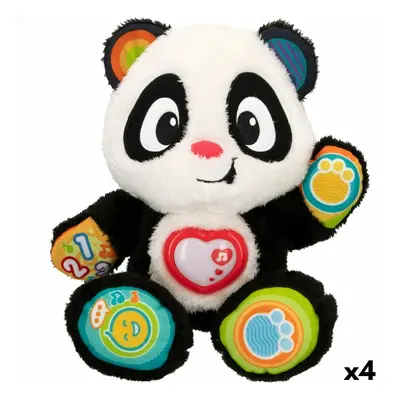 Baby toy Winfun Panda bear 27 x 33 x 14 cm (4 Units)