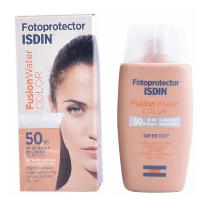 Sun Block Fusion Water Isdin 690018148 Spf 50 (50 ml) Medium Spf 50 50 ml