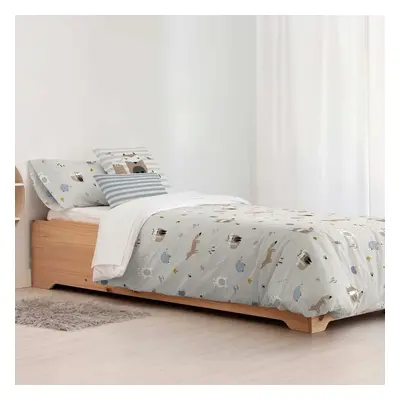 Nordic cover Kids&Cotton Kenai Small Beige 180 x 220 cm