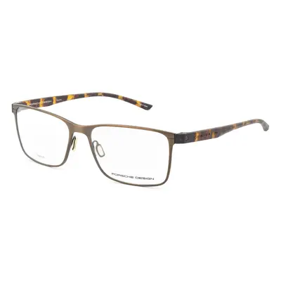 Men' Spectacle frame Porsche Design P8346-E-57 Golden ø 57 mm