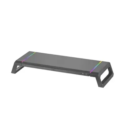 Screen Table Support Mars Gaming MGSONE Black LED RGB (1 Unit)