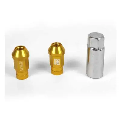 Set Nuts OMP 7075 40 mm M14 x 1,50 20 uds Gold