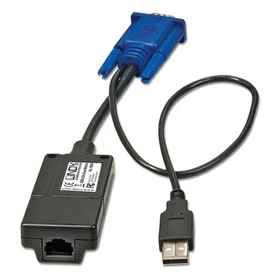 USB to VGA adapter LINDY 39634 Black/Blue