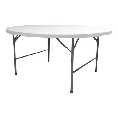 Folding Table Catering White 122 x 122 x 74 cm