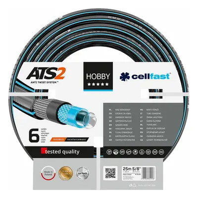 Hose Cellfast Hobby Ats2 PVC 25 m Ø 15 mm 6 layers