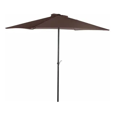 Sunshade DKD Home Decor Brown Black Polyester Steel (300 x 300 x 250 cm)