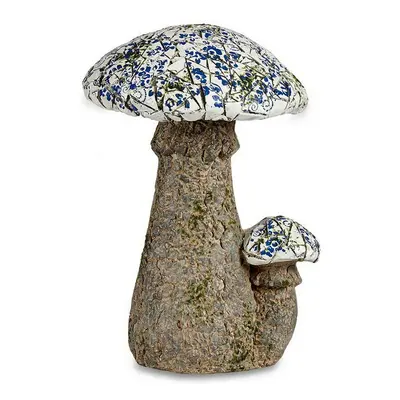 Decorative Garden Figure Ibergarden ZD18064 Polyresin Mosaic Mushroom 29 x 44 x 32 cm