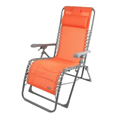 Sun-lounger Aktive textilene Orange 160 x 76 x 52 cm