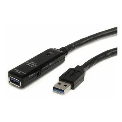 USB Cable Startech USB3AAEXT3M USB A Black