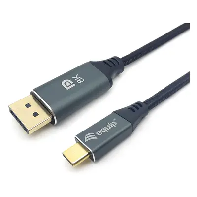 USB A to USB-C Cable Equip 8K/60Hz Grey 3 m