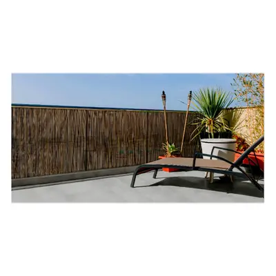 Fence Nortene Fency wick Dark brown (1 x 3 m)