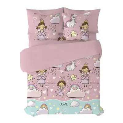 Duvet cover set Pierre Cardin Morgana Pink Single 3 Pieces