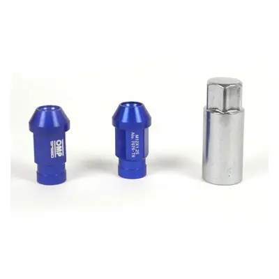 Set Nuts OMP 7075 Blue 20 uds M14 x 1,25