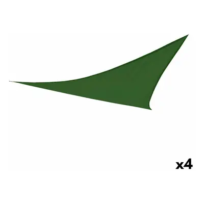 Shade Sails Aktive Triangular Green 500 x 0,5 x 500 cm (4 Units)