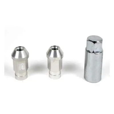 Set Nuts OMP 7075 40 mm M12 x 1,50 20 uds Silver