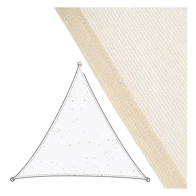 Shade Sails Vela sombreo Beige 5 x 5 m 500 x 500 x 0,5 cm Awning