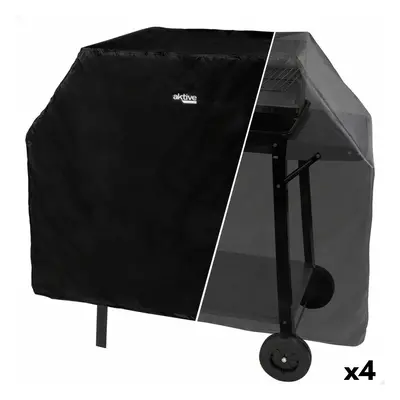 Protective Cover for Barbecue Aktive Black 4 Units 142 x 120 x 60 cm