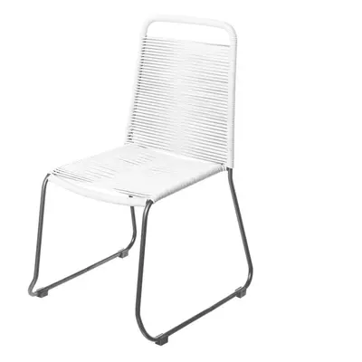 Garden chair Antea 57 x 61 x 90 cm Rope White