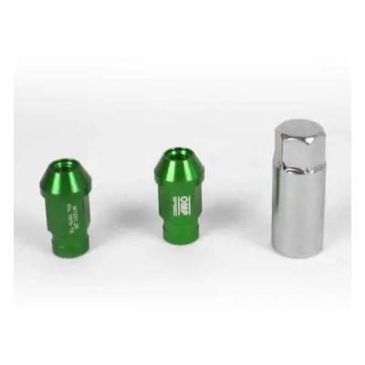 Set Nuts OMP 7075 40 mm M12 x 1,50 20 uds Green