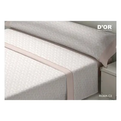 Bedding set D'Or ROMA Pink Double Franela