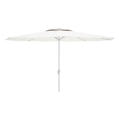 Sunshade Marbueno White Polyester Steel Ø 270 cm