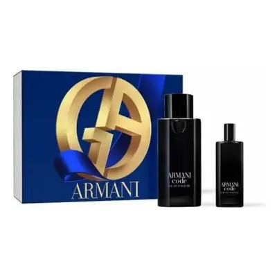 Men's Perfume Set Giorgio Armani ARMANI CODE POUR HOMME EDT 2 Pieces