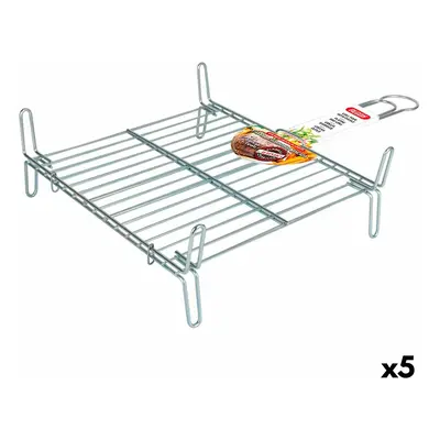 Grill Algon Double Galvanised 35 x 35 cm (5 Units)