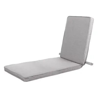 Cushion for lounger Grey 190 x 55 x 4 cm