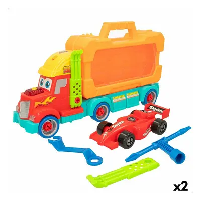 Vehicle Carrier Truck Colorbaby 43 x 23,5 x 10,5 cm (2 Units)