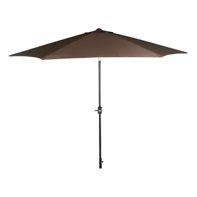 Sunshade DKD Home Decor Black Brown Steel 300 x 300 x 250 cm