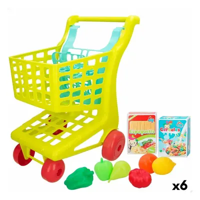 Shopping cart Colorbaby My Home Toy 9 Pieces 34 x 53,5 x 45 cm 6 Units