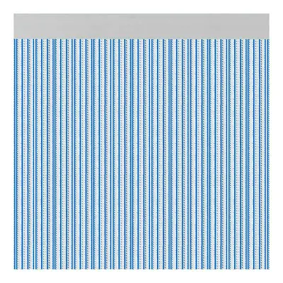 Curtain Acudam Brescia Doors Blue Exterior PVC Aluminum 90 x 210 cm