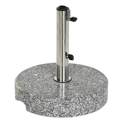 Base for beach umbrella DKD Home Decor Grey Stainless steel Granite (38 x 38 x 41 cm)