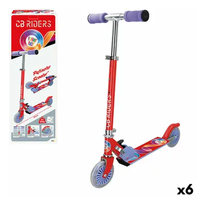 Scooter Colorbaby Red 6 Units