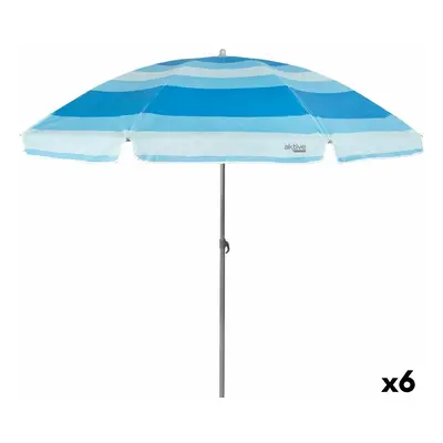 Sunshade Aktive Blue Polyester 200 x 194,5 x 200 cm (6 Units)