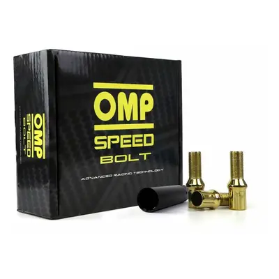 Set Nuts OMP 27 mm Yellow 20 uds M12 x 1,50