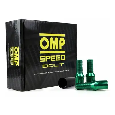 Set Nuts OMP 27 mm Green 20 uds M12 x 1,25